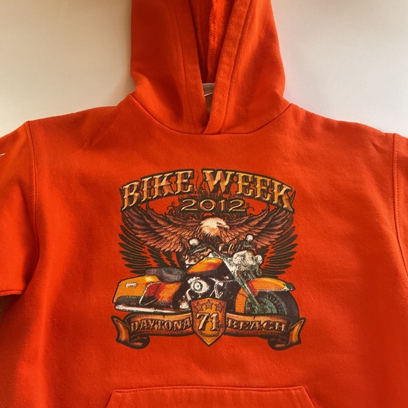 Youth 2012 Champion Daytona Beach Bike Week Hoodie - Picture 3 of 9